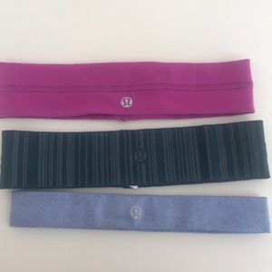 3 Lululemon headbands